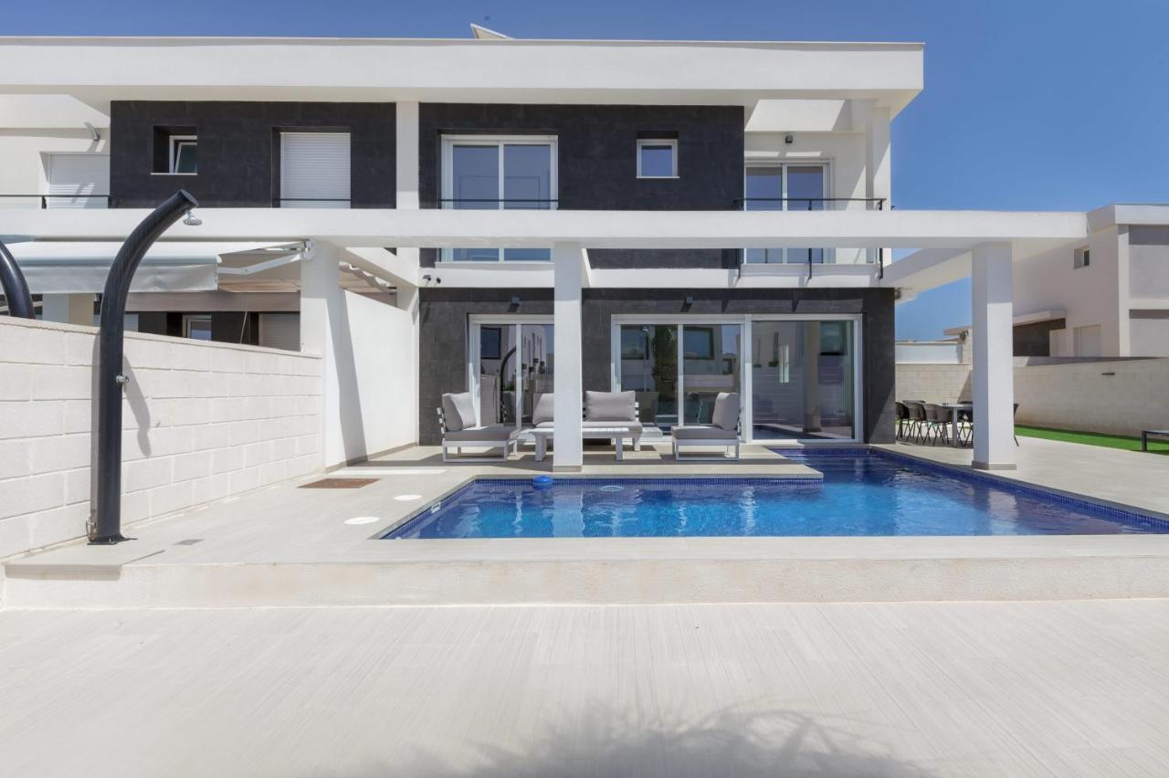 Puerto Marino Casa Bos Dolpfin Wellness Luxury Entire Villa Pool & Jacuzzi Gran Alacant Near Beach מראה חיצוני תמונה