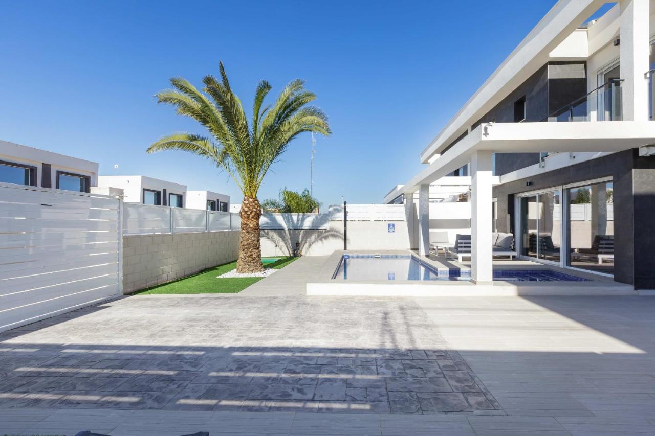Puerto Marino Casa Bos Dolpfin Wellness Luxury Entire Villa Pool & Jacuzzi Gran Alacant Near Beach מראה חיצוני תמונה